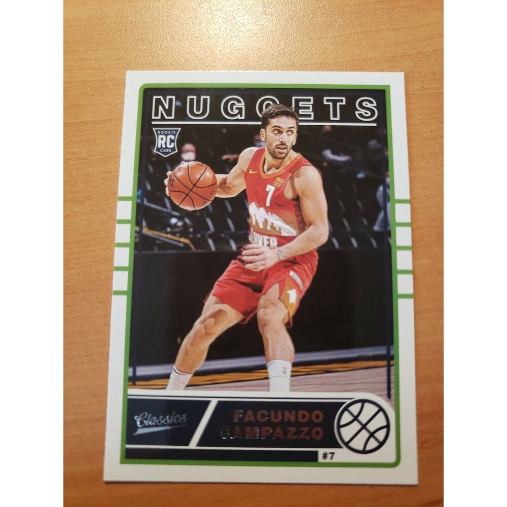 Facundo Campazzo 2020-2021 Panini Classics #639 - Rookie - Denver Nuggets - NBA